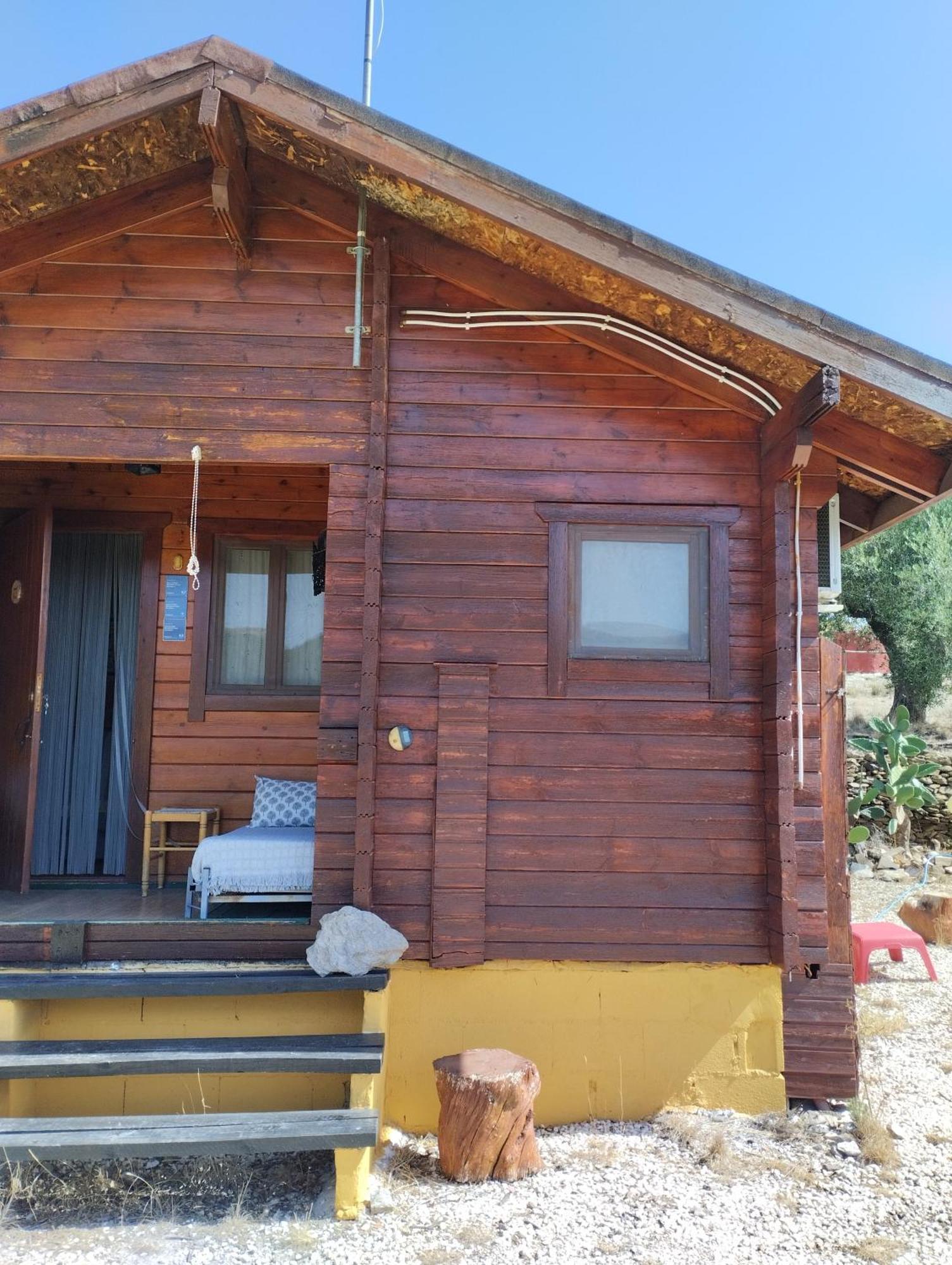 Casa La Colina Mandarina II Casa De Madera Villa Tahal Bagian luar foto